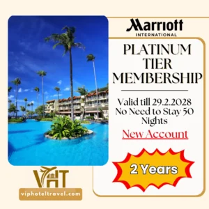 Marriott Bonvoy Platinum Elite for 2 Years