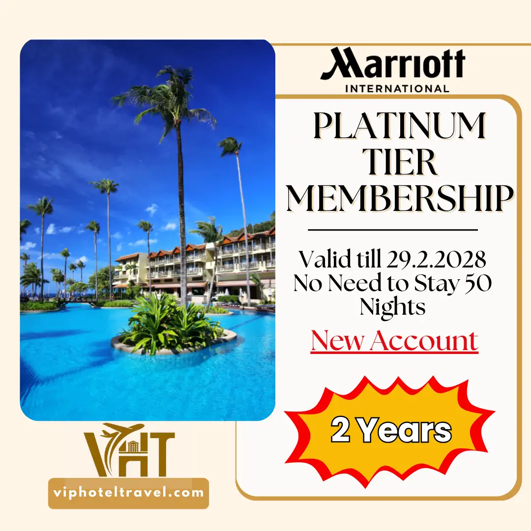 Marriott Bonvoy Platinum Elite for 2 Years 1 Marriott Bonvoy Platinum Elite for 2 Years