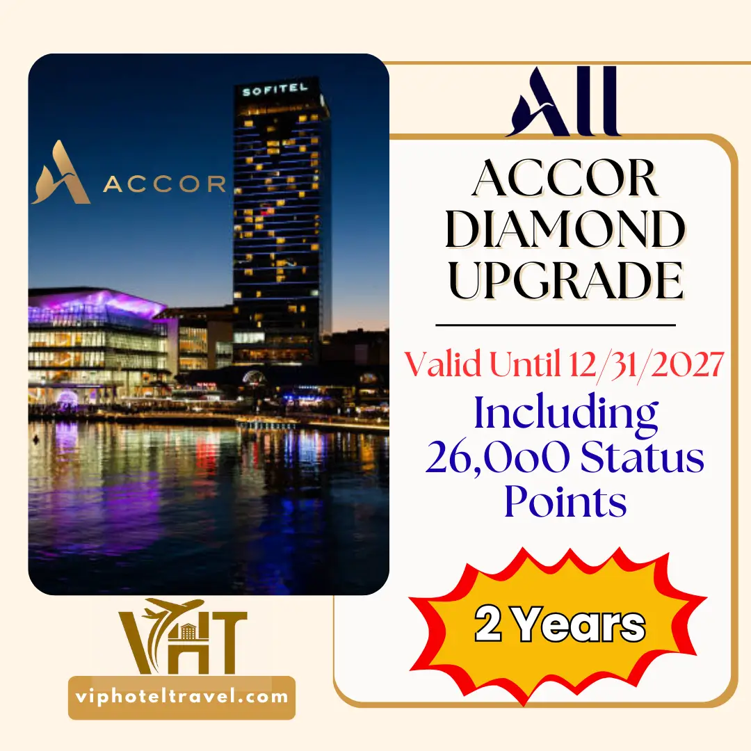 Fast Track to Accor Diamond for 2 Years + 26,000 Points 1 accor-diamond-status-for-2-years
