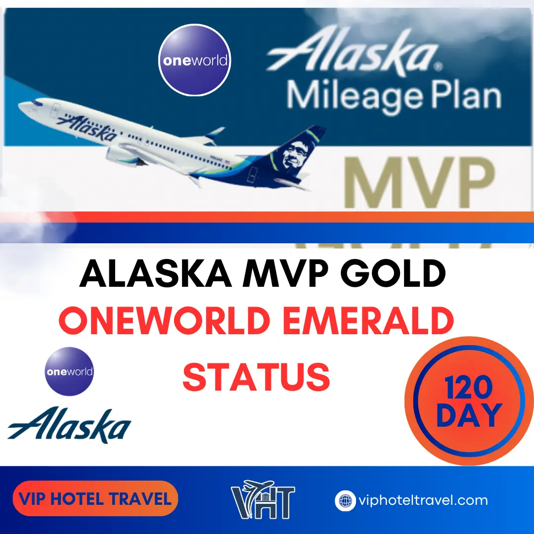 Oneworld Sapphire Status/Alaska MVP Gold for 120days & Challenge 1 oneworld-sapphire-statusalaska-mvp-gold