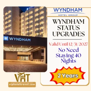 Wyndham Diamond Status – 2 Years Instant Upgrade