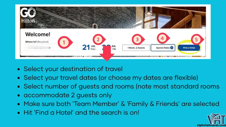 Go Hilton Employee & Friends and Family Rate 11 book-hilton-team-member-rate-2