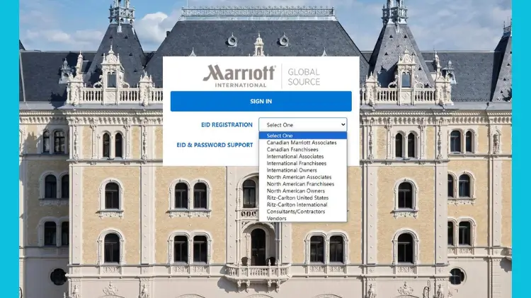 Marriott Friends and Family Code & Employee Discount Perks 5 marriott global source intranet site