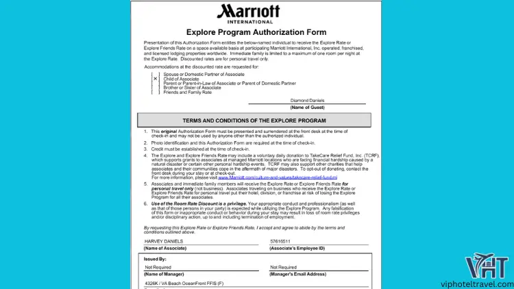 Marriott MMP Form: Detailed Guide 9 marriott-mmp-form