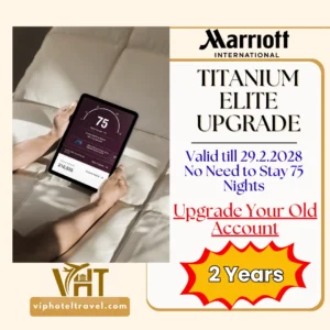Marriott Titanium Elite Upgrade for 2 Years